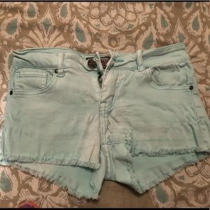 Light Blue Jean Shorts